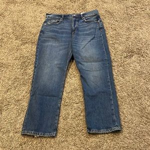 LOFT Straight Crop 28 Petite NWT